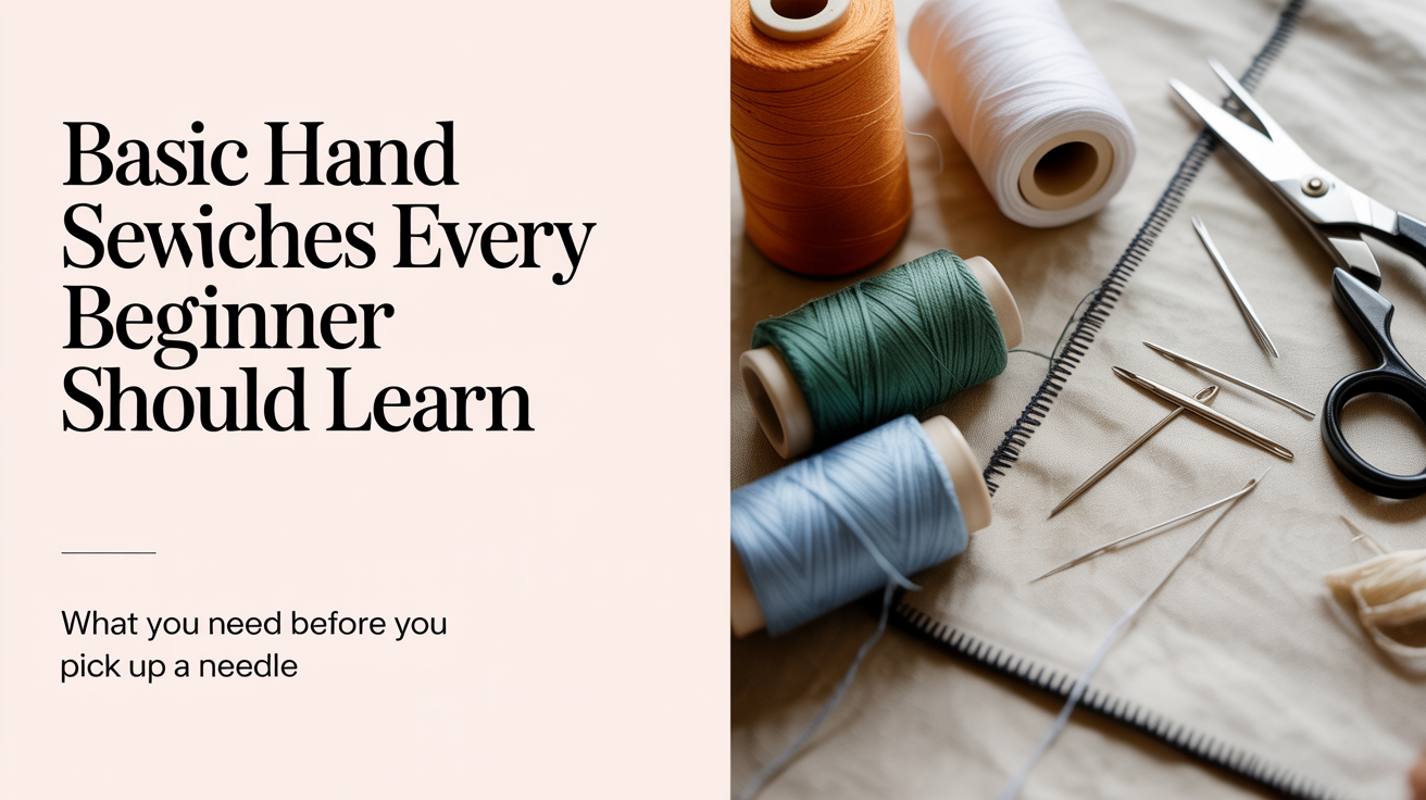 What you need before you pick up a needle