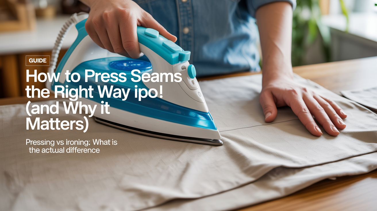 Pressing vs ironing: what is the actual difference